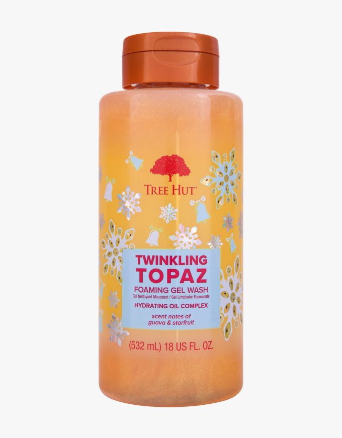 twinkling topaz foaming gel wash