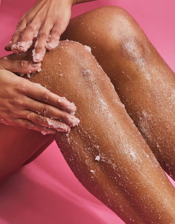 Bare Moroccan Rose Shave Prep Scrub