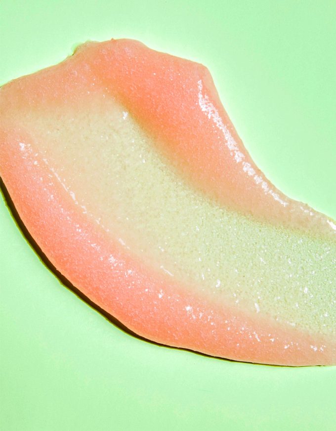 pink hibiscus shea sugar scrub