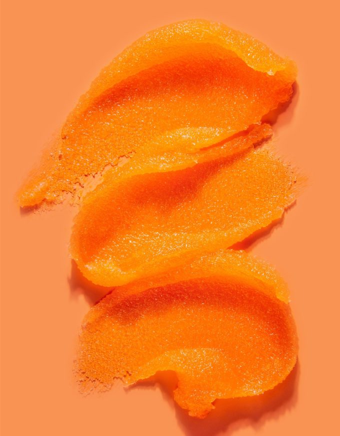 tangerine shea sugar scrub