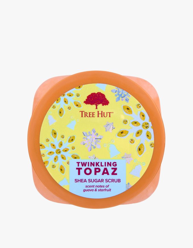 twinkling topaz shea sugar scrub
